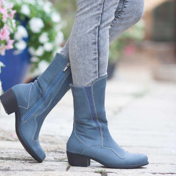 puimentiua designed genuine leather boots women spring autumn boots cow leather mid-calf botines mujer shoes plus size 43, Black
puimentiua designed genuine leather boots women spring autumn boots cow leather mid-calf botines mujer shoes plus size 43, Black