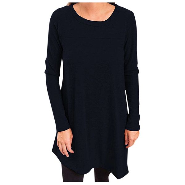 women tunic sweatshirt 2019 korean office cotton wear plus size women's long elegant long sleeve loose shirt @c, White
women tunic sweatshirt 2019 korean office cotton wear plus size women's long elegant long sleeve loose shirt @c, White