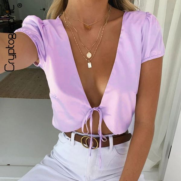 cryptographic satin silk v-neck crop and blouse shirts women fashion summer shirt thin shirt blouses solid, White
cryptographic satin silk v-neck crop and blouse shirts women fashion summer shirt thin shirt blouses solid, White