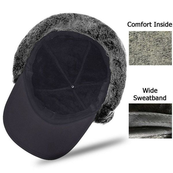 outdoor party warm hat 1pcs men women aviator faux fur ear flap hat cap winter ski trooper cotton solid color lei feng cap
outdoor party warm hat 1pcs men women aviator faux fur ear flap hat cap winter ski trooper cotton solid color lei feng cap