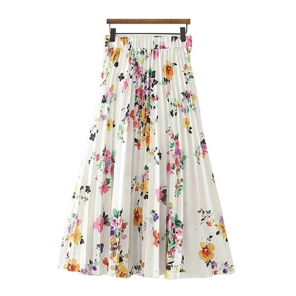 tangada summer floral pleated skirt women fashion 2019 trending styles midi skirts casual brand female skirt xd356, Black;gray
tangada summer floral pleated skirt women fashion 2019 trending styles midi skirts casual brand female skirt xd356, Black;gray