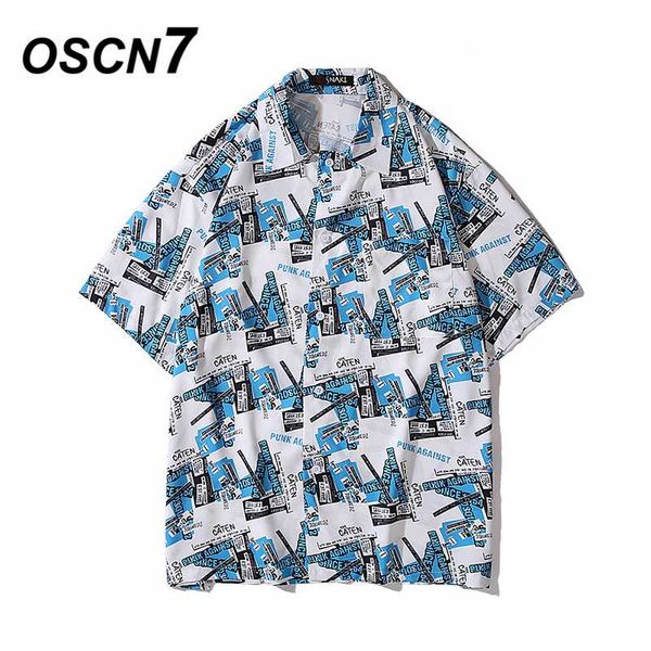 oscn7 casual printed short sleeve shirt men street 2020 hawaii beach oversize women fashion harujuku shirts for men 705, White;black
oscn7 casual printed short sleeve shirt men street 2020 hawaii beach oversize women fashion harujuku shirts for men 705, White;black