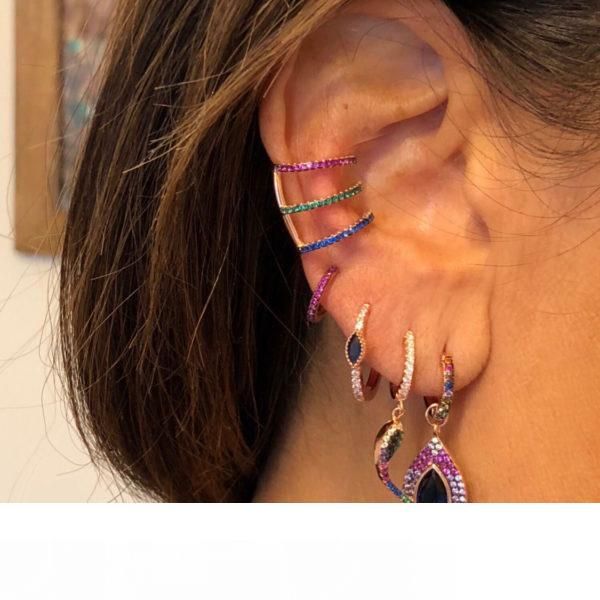 rose gold plated 3 colors cz circle clip on earrings fashion women chic jewelry no piercing ear cuff, Silver
rose gold plated 3 colors cz circle clip on earrings fashion women chic jewelry no piercing ear cuff, Silver