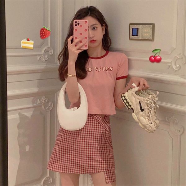fashionable little short skirt skirt girl girl short small piece contrast color tee female 2020 fashionable, White
fashionable little short skirt skirt girl girl short small piece contrast color tee female 2020 fashionable, White
