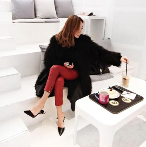 vetement 2019 winter women's faux fur coat artificial fur overcoat furry jacket femme plus size furry fake outwear z293, Black
vetement 2019 winter women's faux fur coat artificial fur overcoat furry jacket femme plus size furry fake outwear z293, Black
