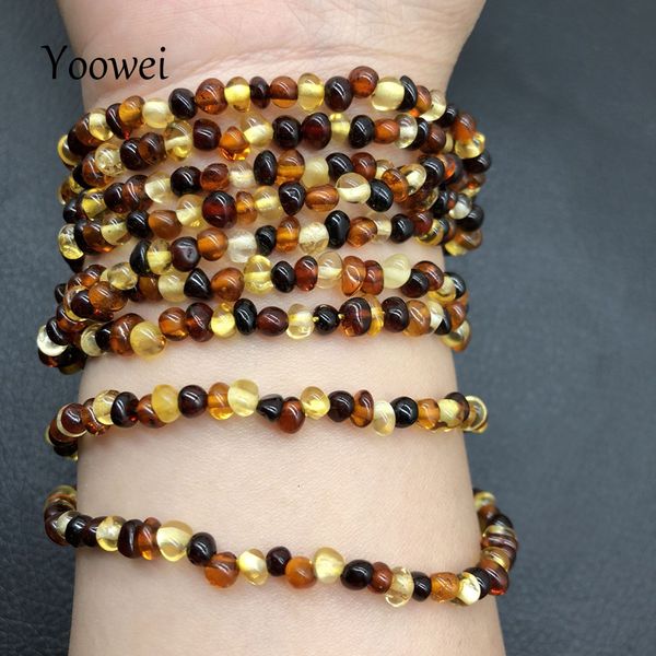 yoowei 4mm natural amber bracelet for women small beads no knots multilayered sweater chain necklace genuine long amber jewelry, Golden;silver
yoowei 4mm natural amber bracelet for women small beads no knots multilayered sweater chain necklace genuine long amber jewelry, Golden;silver