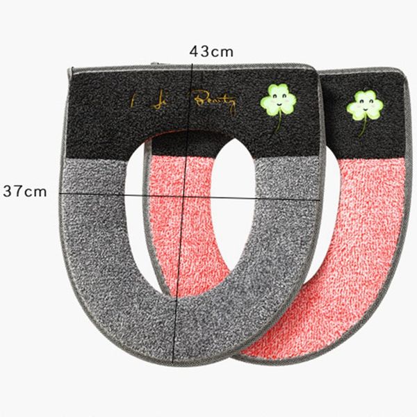household winter plush soft toilet seat pad cover toilet seat zipper winter keep warm bathroom accessories
household winter plush soft toilet seat pad cover toilet seat zipper winter keep warm bathroom accessories