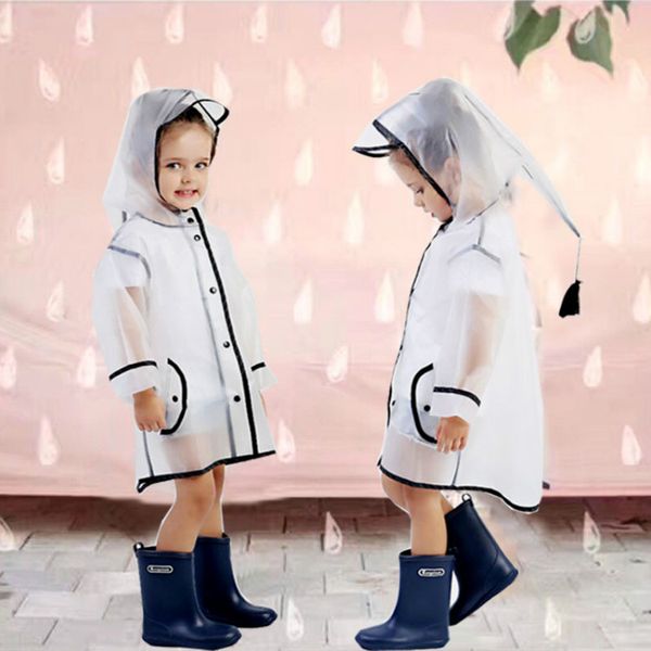 Baby Waterproof Raincoat Polyester Boys Girls Clothes Fashion Rainwear Kid Transparency Jacket Coat Rainwear Children Rainsuit
Baby Waterproof Raincoat Polyester Boys Girls Clothes Fashion Rainwear Kid Transparency Jacket Coat Rainwear Children Rainsuit