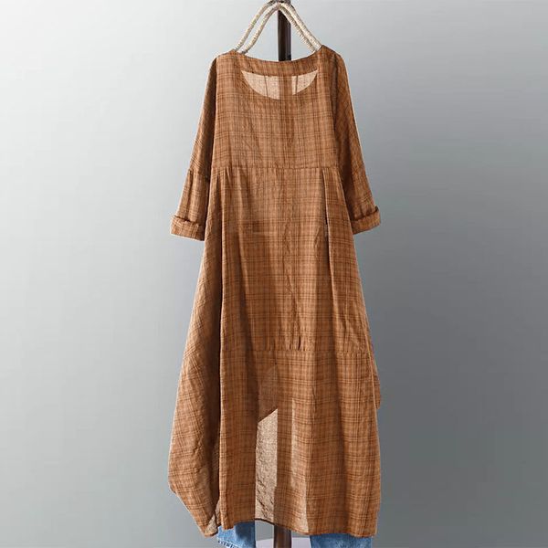 dress women's check dress 2019 female long sleeve check plaid vestidos summer sundress casual robe femme 5xl, Black;gray
dress women's check dress 2019 female long sleeve check plaid vestidos summer sundress casual robe femme 5xl, Black;gray