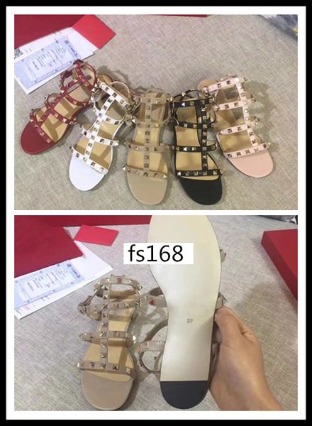 original box color rivets spiked gladiator flat women sandals stones studded flip sandalsize 36, Black
original box color rivets spiked gladiator flat women sandals stones studded flip sandalsize 36, Black