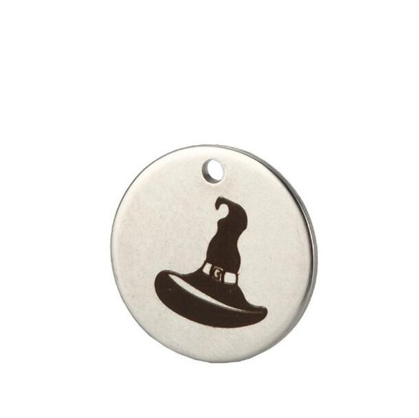 stainless steel round pendants personalized black witch hat halloween decoration accessories charm pendants halloween gift, Blue;slivery
stainless steel round pendants personalized black witch hat halloween decoration accessories charm pendants halloween gift, Blue;slivery