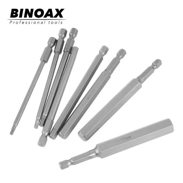 binoax 10pcs 8pcs 100mm magnetic hex screwdriver bits 1/4" hex shank electric screwdriver head m1.5-m12
binoax 10pcs 8pcs 100mm magnetic hex screwdriver bits 1/4" hex shank electric screwdriver head m1.5-m12