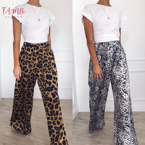 fashion womens casual wide leg long pants bohemian loose leopard snake print high waist palazzo trousers new, Black;white
fashion womens casual wide leg long pants bohemian loose leopard snake print high waist palazzo trousers new, Black;white