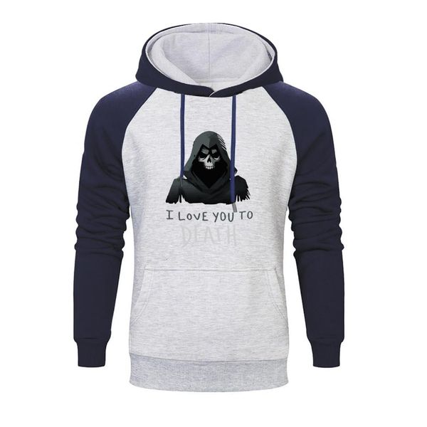 funny i love you to death hoodies men cool skull death print raglan hoodie autumn hip hop sportswear winter harajuku streetwear, Black
funny i love you to death hoodies men cool skull death print raglan hoodie autumn hip hop sportswear winter harajuku streetwear, Black