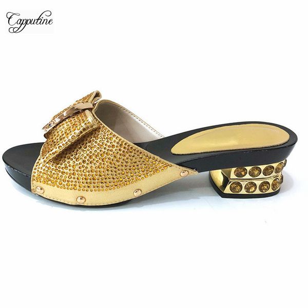 pretty gold with nice rhinestones decoration slip-on shoes for party fashion pumps cfs10 size 37-43, Black;white 
pretty gold with nice rhinestones decoration slip-on shoes for party fashion pumps cfs10 size 37-43, Black;white