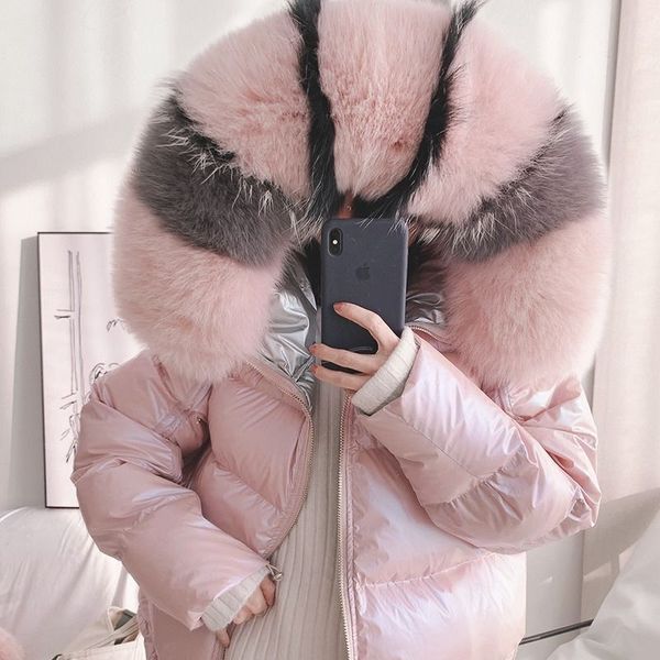 women's down & parkas jacket women fur collar thick warm hooded white duck coats coat, Black
women's down & parkas jacket women fur collar thick warm hooded white duck coats coat, Black