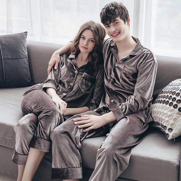 qweek 2019 couple pajamas velvet warm sleepwear women autumn cardigan soft pyjamas women two piece korean version home pijamas, Black;red
qweek 2019 couple pajamas velvet warm sleepwear women autumn cardigan soft pyjamas women two piece korean version home pijamas, Black;red