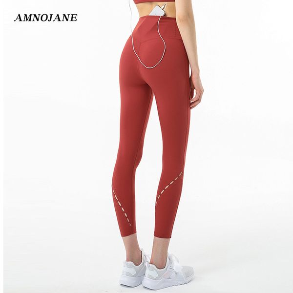 hollow leggings sport women fitness high waist yoga pants with pockets seamless gym colorvalue sweatpants running tights legging, White;red
hollow leggings sport women fitness high waist yoga pants with pockets seamless gym colorvalue sweatpants running tights legging, White;red