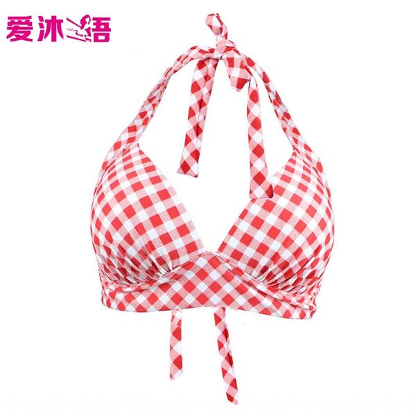 19 swimsuit swimsuit bikini women's plaid bikini spring single beach split, White;black
19 swimsuit swimsuit bikini women's plaid bikini spring single beach split, White;black