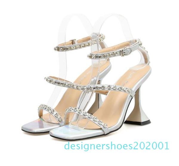 chic silver black rhinestone spool heel gladiator sandals luxury designer high heel shoes size 35 to 40 d01
chic silver black rhinestone spool heel gladiator sandals luxury designer high heel shoes size 35 to 40 d01
