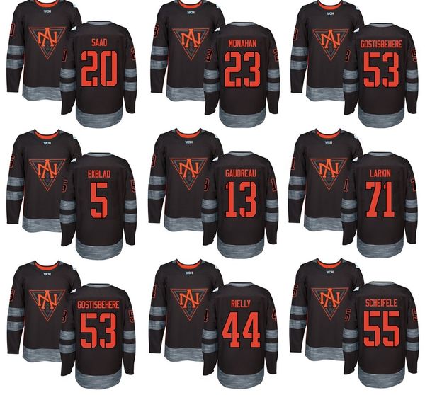 2016 world cup ice hockey 53 shayne gostisbehere north america jerseys 5 aaron ekblad 13 johnny gaudreau 55 mark scheifele 44 morgan rielly, Black;red
2016 world cup ice hockey 53 shayne gostisbehere north america jerseys 5 aaron ekblad 13 johnny gaudreau 55 mark scheifele 44 morgan rielly, Black;red