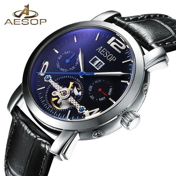 fashion men watch brand new automatic mechanical hollow business men wristwatch multifunctional retro pilot man watches, Slivery;brown
fashion men watch brand new automatic mechanical hollow business men wristwatch multifunctional retro pilot man watches, Slivery;brown