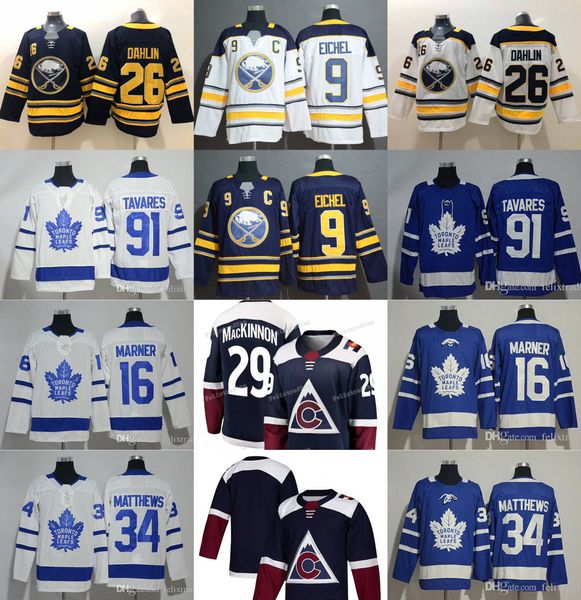 Buffalo Sabres 9 Jack Eichel With Captain Patch 26 Rasmus Dahlin 29 Nathan MacKinnon Colorado Avalanche Mitchell Marner Leafs Hockey Jerseys
Buffalo Sabres 9 Jack Eichel With Captain Patch 26 Rasmus Dahlin 29 Nathan MacKinnon Colorado Avalanche Mitchell Marner Leafs Hockey Jerseys
