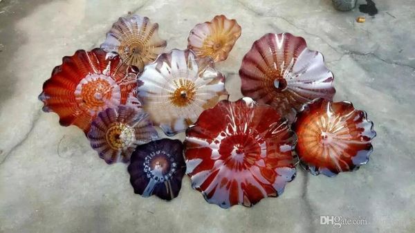 luxury murano glass flower plates wall art colored glass hanging plates anqique style wall art for museum l home decoration
luxury murano glass flower plates wall art colored glass hanging plates anqique style wall art for museum l home decoration