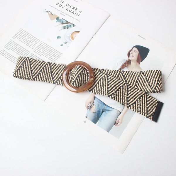 new vintage knitted wax rope wooden bead waist rope women smooth buckle belt woman woven female hand-beaded braided belt bz01 y191130, Slivery;black
new vintage knitted wax rope wooden bead waist rope women smooth buckle belt woman woven female hand-beaded braided belt bz01 y191130, Slivery;black