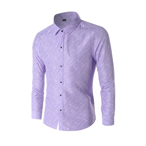 2020 men slim fit print shirt mens long sleeve dress shirts male smart casual shirt tee fashion luxury quality formal, White;black
2020 men slim fit print shirt mens long sleeve dress shirts male smart casual shirt tee fashion luxury quality formal, White;black