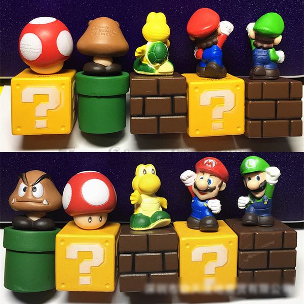 original kids figures doll toys mario 5 pcs/lot anime game toys for kids adults w19253
original kids figures doll toys mario 5 pcs/lot anime game toys for kids adults w19253