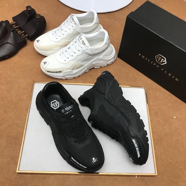 new style luxury men's casual sports basketball shoes fashion brand men's shoes platform autumn and winter style design skull patt, Black
new style luxury men's casual sports basketball shoes fashion brand men's shoes platform autumn and winter style design skull patt, Black