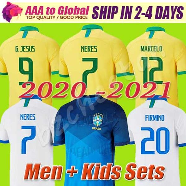 thailand neres soccer jersey camiseta de futebol copa america 2020 2021 g.jesus brasil brazil coutinho 20 21 football shirt men kids set, Black;yellow
thailand neres soccer jersey camiseta de futebol copa america 2020 2021 g.jesus brasil brazil coutinho 20 21 football shirt men kids set, Black;yellow