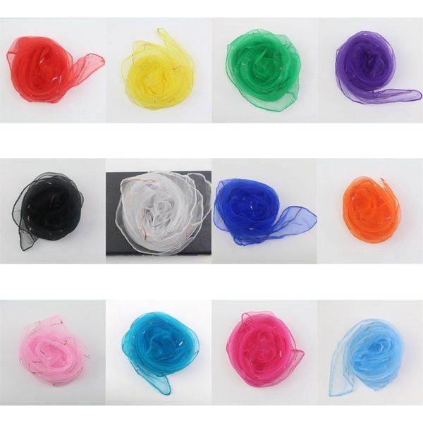 new scarf children kid kindergarten performance dance scarves bright candy color gold wire juggling movement square scarf kerchief props, Blue;gray
new scarf children kid kindergarten performance dance scarves bright candy color gold wire juggling movement square scarf kerchief props, Blue;gray