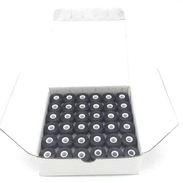 black color sideless type l 75d/2 144pcs/box for embroidery machine pre-wound bobbin thread, Black;white
black color sideless type l 75d/2 144pcs/box for embroidery machine pre-wound bobbin thread, Black;white