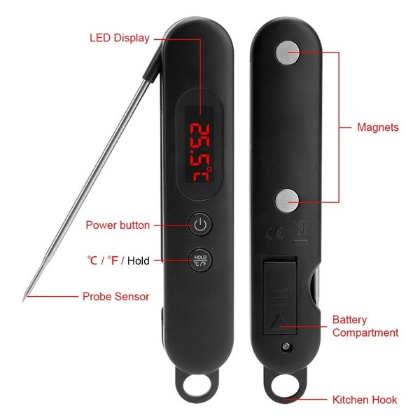 new-folding barbecue meat thermometer quick reading kitchen food digital display thermometer instant read with lcd screen
new-folding barbecue meat thermometer quick reading kitchen food digital display thermometer instant read with lcd screen