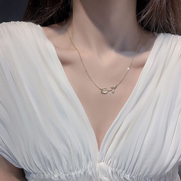 горячая продажа женщин ожерелья 14k реальное золото выросли нить изысканный тонкой кошачьего глаза микро циркон ключицы цепи ожерелье пропол, Black
горячая продажа женщин ожерелья 14k реальное золото выросли нить изысканный тонкой кошачьего глаза микро циркон ключицы цепи ожерелье пропол, Black
