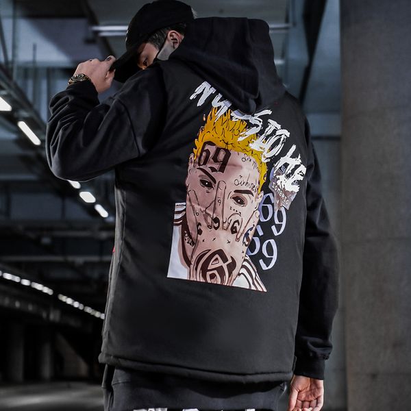 men winter new fashion sleeveless down coats casual streetwear hip hop fashion funny print harajuku fleece outwear vest jackets, Black;brown
men winter new fashion sleeveless down coats casual streetwear hip hop fashion funny print harajuku fleece outwear vest jackets, Black;brown