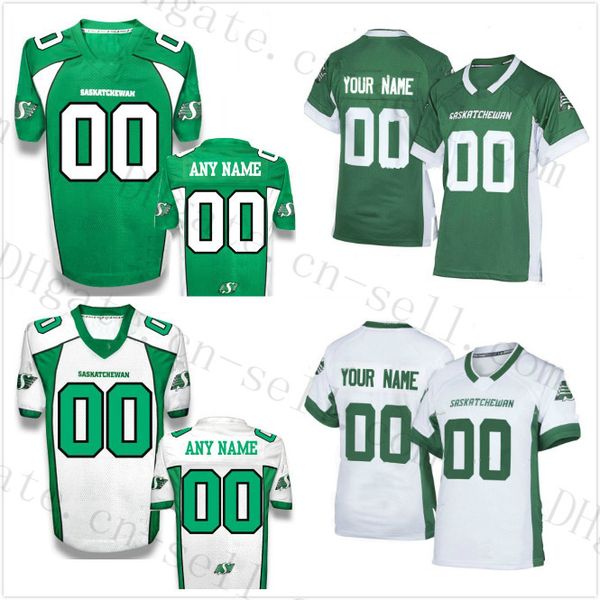 2018 new custom saskatchewan roughriders premier tc white green #4 durant #97 chick #6 bigg #7 dressler football jersey, Black
2018 new custom saskatchewan roughriders premier tc white green #4 durant #97 chick #6 bigg #7 dressler football jersey, Black