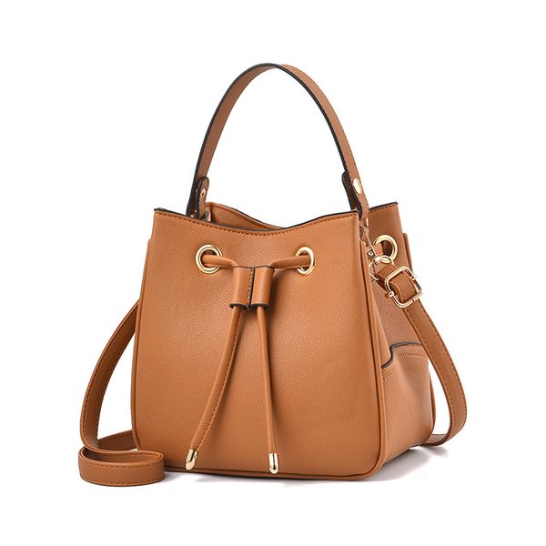 modern handbag 2020 new european and american style female bag solid color bucket bag elegant women's shoulder diagonal
modern handbag 2020 new european and american style female bag solid color bucket bag elegant women's shoulder diagonal