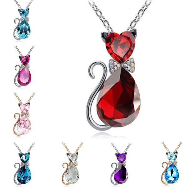 epacket dhl high end cute bow kitty necklace short korean crystal accessories dan72 mix order pendant necklaces, Silver
epacket dhl high end cute bow kitty necklace short korean crystal accessories dan72 mix order pendant necklaces, Silver