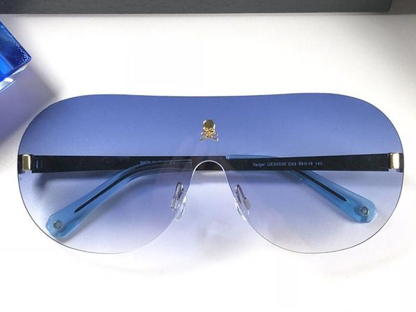 luxury-skull logo sunglasses rimless connection lens trend avant-garde glasses for mens womens anti-uv 400 eyewear with original box, White;black
luxury-skull logo sunglasses rimless connection lens trend avant-garde glasses for mens womens anti-uv 400 eyewear with original box, White;black