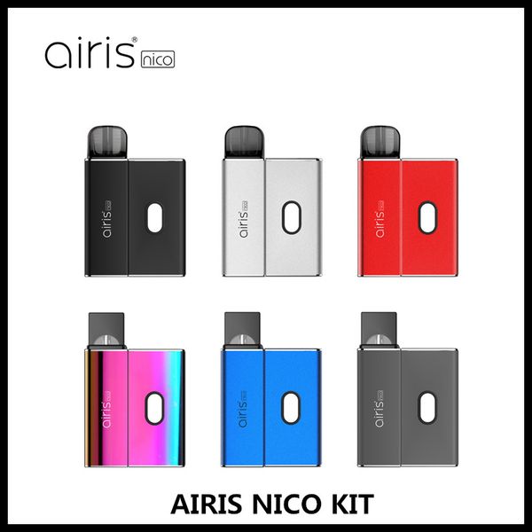 Airis Nico Battery Mod Стартовые наборы 450 мАч Vape Аккумулятор переменного напряжения с USB зарядным устройством Vaporizer E-сигарета 100% оригинал
Airis Nico Battery Mod Стартовые наборы 450 мАч Vape Аккумулятор переменного напряжения с USB зарядным устройством Vaporizer E-сигарета 100% оригинал