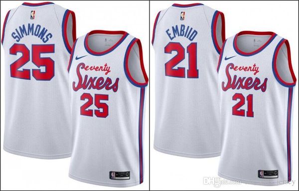 2019-20 men's philadelphia 76ers ben simmons joel embiid white hardwood classics finished swingman nba basketball jersey, Black
2019-20 men's philadelphia 76ers ben simmons joel embiid white hardwood classics finished swingman nba basketball jersey, Black