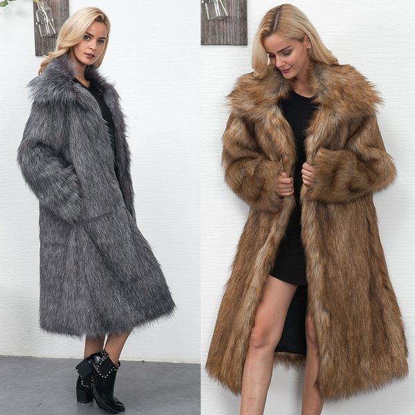 winter womens plus size faux fur coat long slim thicken warm hairy jacket trendy warm outerwear fur coat trenchcoat 6q0366, Black
winter womens plus size faux fur coat long slim thicken warm hairy jacket trendy warm outerwear fur coat trenchcoat 6q0366, Black