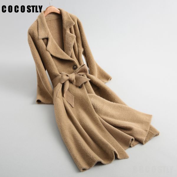winter coat women long warm knitted coat cashmere waist belt sleeve long manteau femme hiver, Black
winter coat women long warm knitted coat cashmere waist belt sleeve long manteau femme hiver, Black