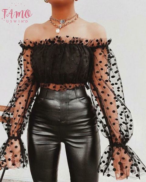 womens 2020 spring casual polka dots print mesh patchwork puff sleeve t shirts fairy lady off shoulder ruched t shirt, White
womens 2020 spring casual polka dots print mesh patchwork puff sleeve t shirts fairy lady off shoulder ruched t shirt, White