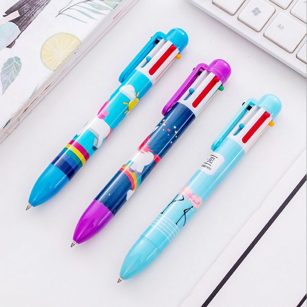 1pc/lot 6 colors in 1 ballpoint pen kawaii flamingo unicorn ball pen for writing girl kids school supplies gift for party
1pc/lot 6 colors in 1 ballpoint pen kawaii flamingo unicorn ball pen for writing girl kids school supplies gift for party