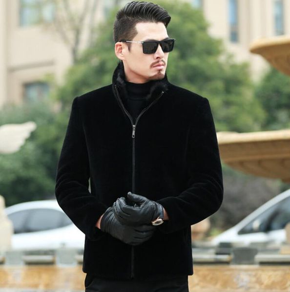 autumn faux mink leather jacket mens winter thicken warm short fur leather coat men slim jackets fashion stand collar black
autumn faux mink leather jacket mens winter thicken warm short fur leather coat men slim jackets fashion stand collar black