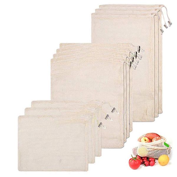 quality reusable produce bags, organic cotton mesh vegetable bags, washable durable recyclable packaging bags with drawstring
quality reusable produce bags, organic cotton mesh vegetable bags, washable durable recyclable packaging bags with drawstring